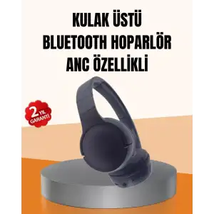 AsilTech Ayarlanabilir Baş Bantlı Kablosuz Kulak Üstü Kulaklık
