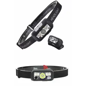 AsilTech Ayarlanabilir Kafa Lambası Type-C Şarjlı Kompakt Kamp Lambası