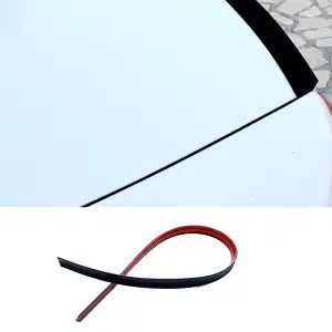 AsilTech Bagaj Çıtası Universal Kalın Düz Spoiler Siyah 135cm