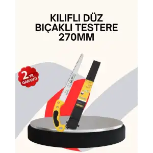 AsilTech Bahçe İşleri İçin Kılıflı Budama Testere Bıçkı