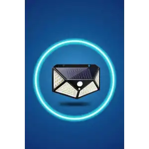 AsilTech Bahçe Lambası Bahçe Aydınlatma Sensörlü Suya Dayanıklı 100 Led