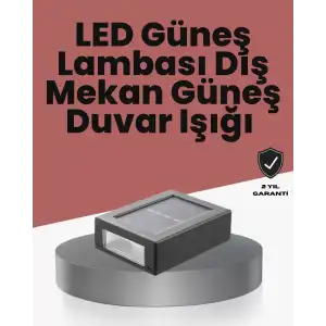 AsilTech Bahçe ve Balkon İçin Güneş Enerjili Lamba