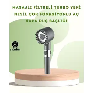 AsilTech Banyo İçin Filtreli Duş Başlığı Pratik Kullanım