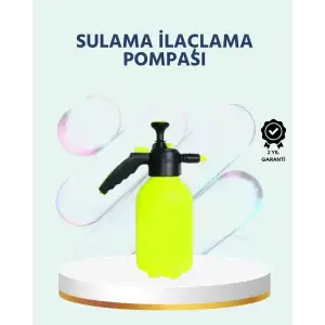 AsilTech Basınçlı El Pompası 2 Litre Bakır Nozul Ayarlı Jet ve Dağınık Atım