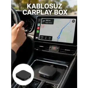 AsilTech Bluetooth 5.0 Kablosuz Android Auto Araç İçi Adaptör Yeni Nesil