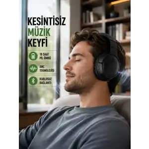 AsilTech Bluetooth 5.0 Kablosuz Kulaklık-Geniş Alan Kullanım