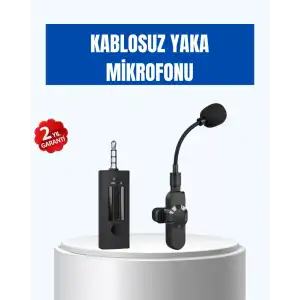 AsilTech Bluetooth 5.2 Destekli Gürültü Önleyici Kablosuz Mikrofon