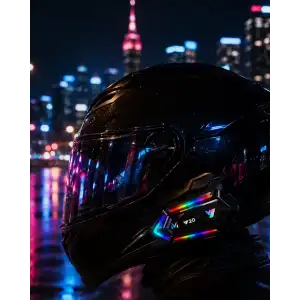 AsilTech Bluetooth 5.3 Motosiklet Kask Intercom Gürültü Engelleyici Su Geçirmez Kulaklık