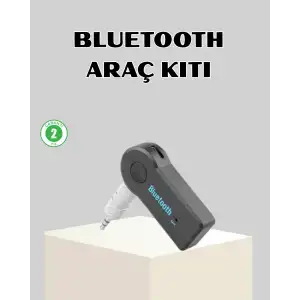 AsilTech Bluetooth Araç Kiti AUX MP3 Çalar Kablosuz Eller Serbest Cihaz