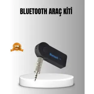 AsilTech Bluetooth AUX Araç Kiti Eller Serbest Müzik Çalar Dahili Mikrofonlu