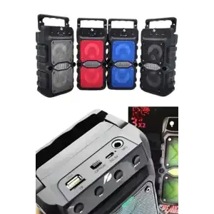 AsilTech Bluetooth Hoparlör  Güçlü Ses Kaliteli Kesintisiz Kablosuz