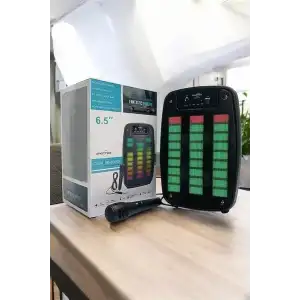 AsilTech Bluetooth  Hoparlör Mikrofonlu Speaker Taşınabilir Şarjlı