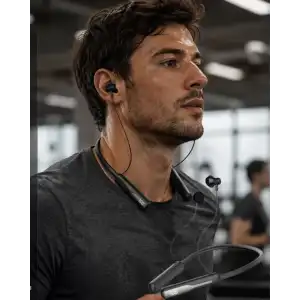 AsilTech Boyun Askılı Bluetooth Kulaklık Extra Bass ve Ses Değiştirme Modlu