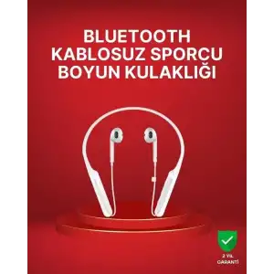 AsilTech Boyun Askılı Kablosuz Kulaklık – Uzun Süreli Batarya Performansı