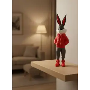 AsilTech Bugs Bunny Dekoratif Figür