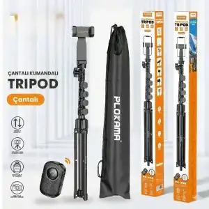 AsilTech Çantalı Kumandalı Tripod