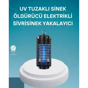 AsilTech Çevre Dostu Elektrikli Sivrisinek Öldürücü Lamba – 50m² Etki Alanı