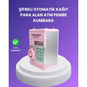 AsilTech Çocuklar İçin Eğitici Elektronik Şifreli Kumbara