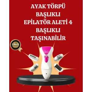 AsilTech Çok Amaçlı Kadın Bakım Seti Epilasyon ve Törpü