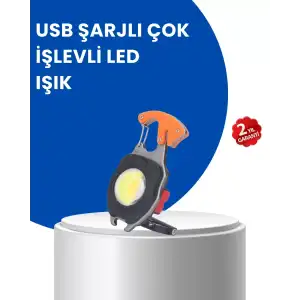 AsilTech Çok Modlu LED Işıklı Pratik Anahtarlık