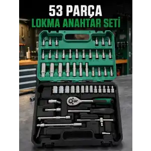 AsilTech Çok Uçlu ve Farklı Ölçülü 53 Parça Alet Seti
