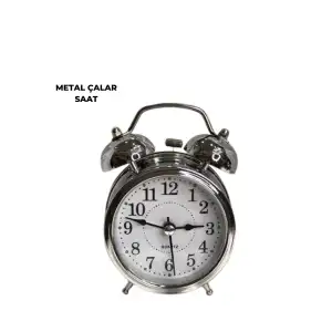 AsilTech Dekoratif Gümüş Saat