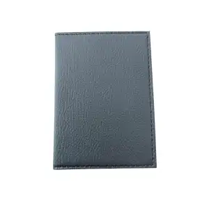 AsilTech Deri Ruhsat Kabı Kılıf Siyah