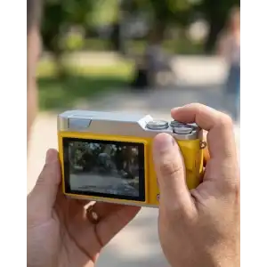 AsilTech Dijital Kamera 18x Zoom Flip Ekran Uzun Pil Ömrü