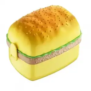 AsilTech Dikdörtgen Hamburger Beslenme Kabı
