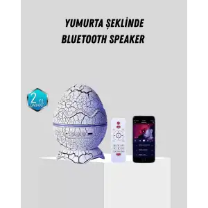 AsilTech Dinozor Yumurta Gece Lambası Projektör – 14 Renk Seçeneği