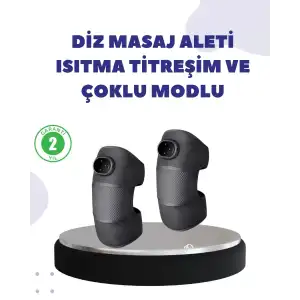 AsilTech Diz ve Dirsek İçin Isıtmalı Masaj Dizlik Aparatı