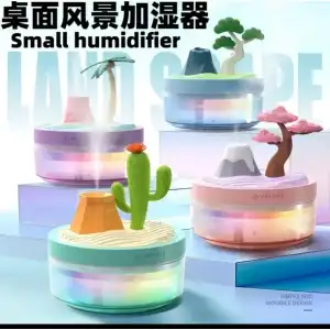 AsilTech Doğa Temalı Mini Nemlendirici