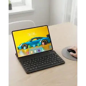 AsilTech Dokunmatik Android Tablet Klavyeli Kalemli Kılıflı Set