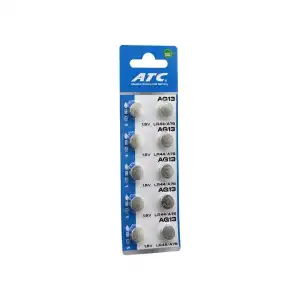 AsilTech Düğme Pil - 10lu Kart Paket - 1.5V - Alkalin