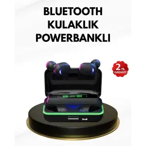 AsilTech E10 Kablosuz Bluetooth Kulaklık – 3D Ses, Powerbank Şarj Kutusu