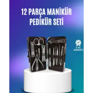 AsilTech El ve Ayak Bakımı İçin Profesyonel 12 Bakım Seti