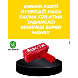 AsilTech Elektrikli Parti Oyuncağı – Para Atan Tabanca