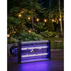 AsilTech Elektrikli Sinek Öldürücü Lamba Sessiz Çalışan UV Işıklı Haşere Kovucu 6W