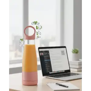 AsilTech Ev Ofis ve Seyahat İçin Taşınabilir Smoothie Blender