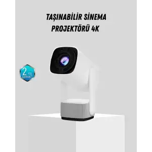 AsilTech Ev Tipi 720p HD Projeksiyon Cihazı