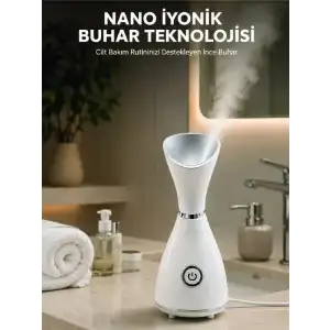 AsilTech Ev Tipi Nano Yüz Buhar Makinesi İnce Buhar Teknolojisi