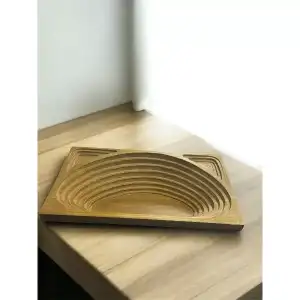 AsilTech Evcil Hayvan Dikdörtgen Ahşap Yatak