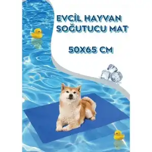 AsilTech Evcil Hayvan Soğutucu Yatak Mat 50x65 cm