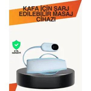 AsilTech Evde Spa Etkisi Sunan Isıtmalı Baş Masaj Cihazı