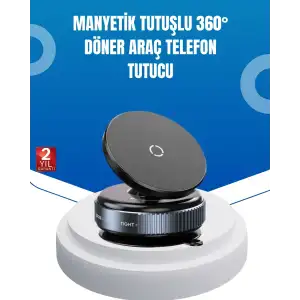 AsilTech Evrensel Manyetik Araç Telefon Tutucu 360° Döner Başlık