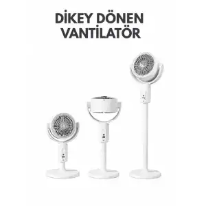 AsilTech F1 DİKEY DÖNEBİLEN VANTİLATÖR