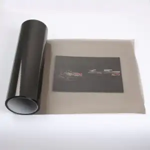 AsilTech Far Stop Filmi 1mx30cm Açık Siyah