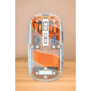 AsilTech Fare Mouse Çift Modlu Kablosuz Bağlantılı 2.4GHz Destekli