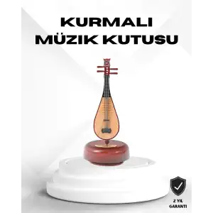AsilTech Figürlü Müzik Kutusu Zarif Melodili Dekoratif Model