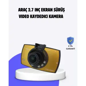 AsilTech Full HD Araç Kamerası G Sensor Gece Görüşlü Dash Cam